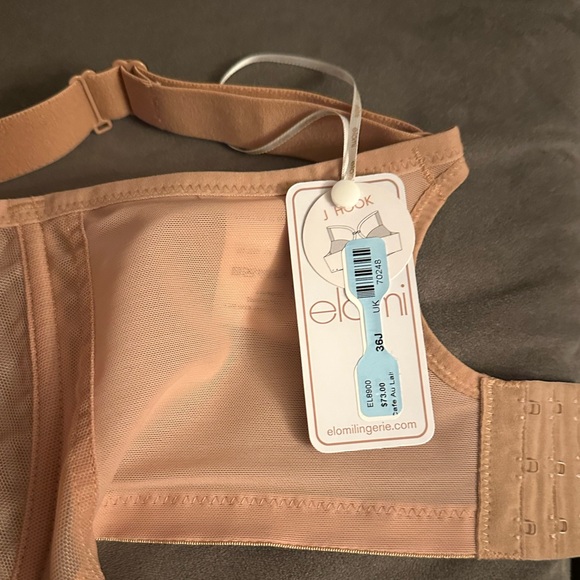 NWT Elomi 36j (UK) 36M (US) Bra nude color - Picture 2 of 5